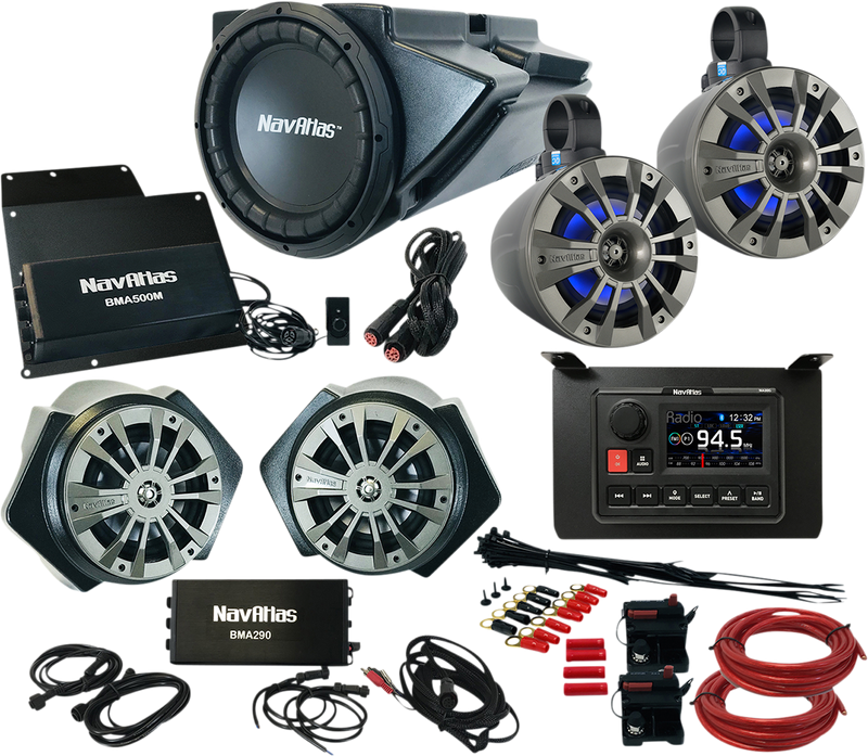 NAVATLAS Audio Kit - Zone 4 - Turbo S RZR3ZONE4S