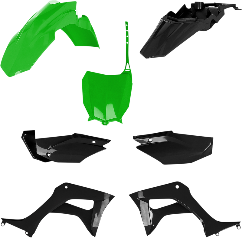 ACERBIS Full Replacement Body Kit - Green/Black  CRF110F 2019-2023 2861931089