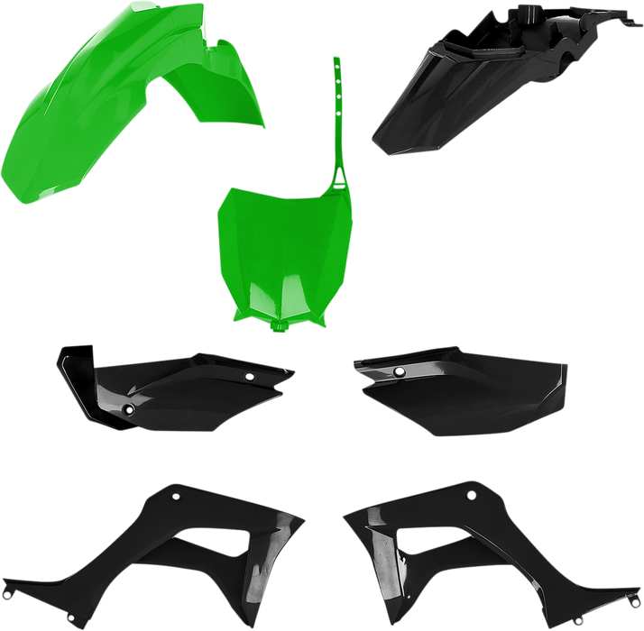 ACERBIS Full Replacement Body Kit - Green/Black  CRF110F 2019-2023 2861931089