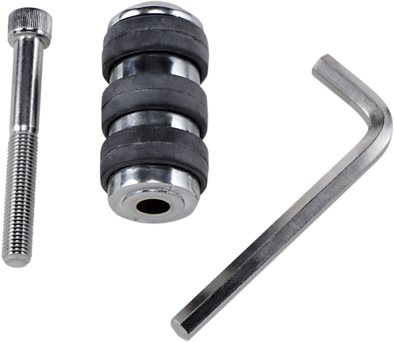 DRAG SPECIALTIES Soft-Ride Shift Peg - Standard - Chrome 361049-BC105