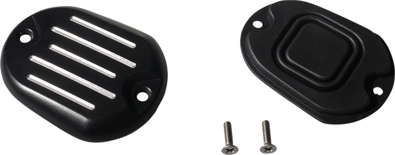 DRAG SPECIALTIES Master Cylinder Cover - Black 78149