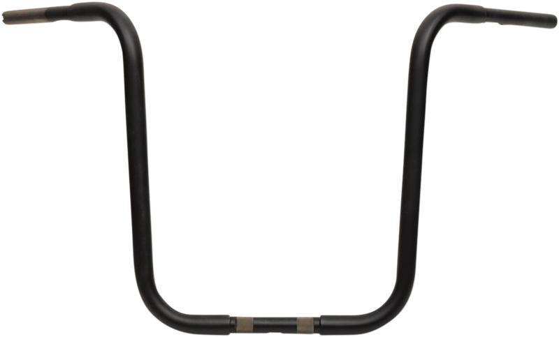 DRAG SPECIALTIES Handlebar - Buffalo Ape - 18" - TBW - Flat Black 0601-4266