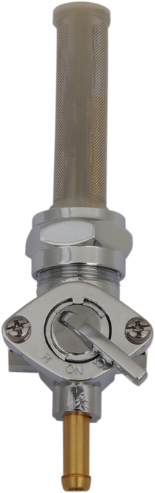 DRAG SPECIALTIES Straight Petcock - Chrome - 22mm 03-0040-BC331