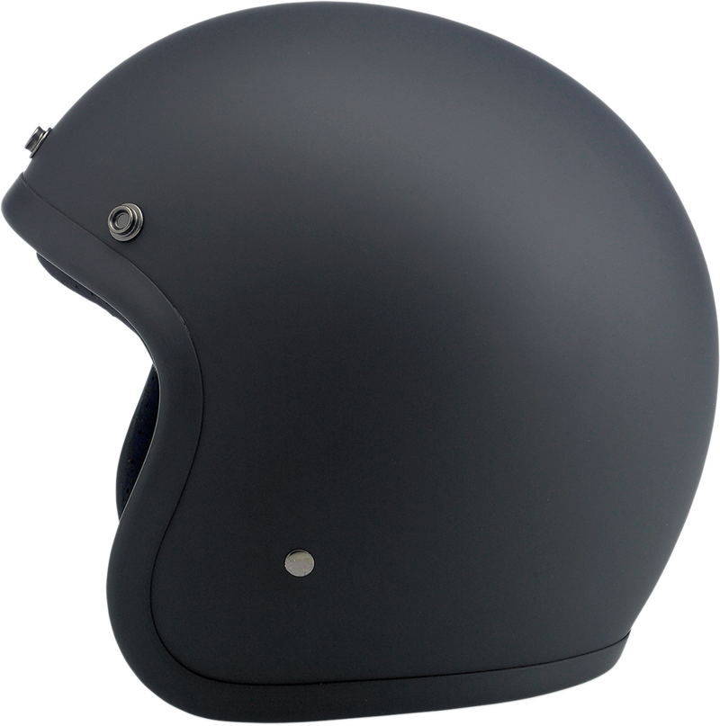 BILTWELL Bonanza Helmet - Flat Black - Large 1001-201-204