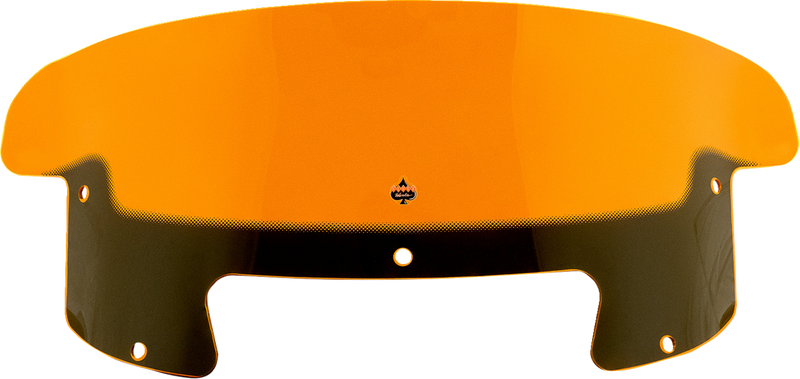 KLOCK WERKS Kolor Flare™ Windshield - 8" - Orange - Indian KWW-04-0619