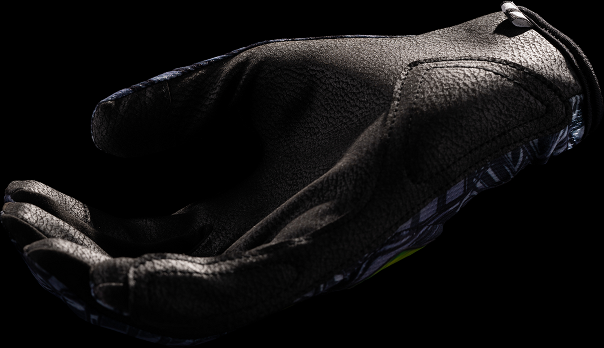 ICON Hooligan Outbreak™ Motorcycle Gloves - Green - Small 3301-4653