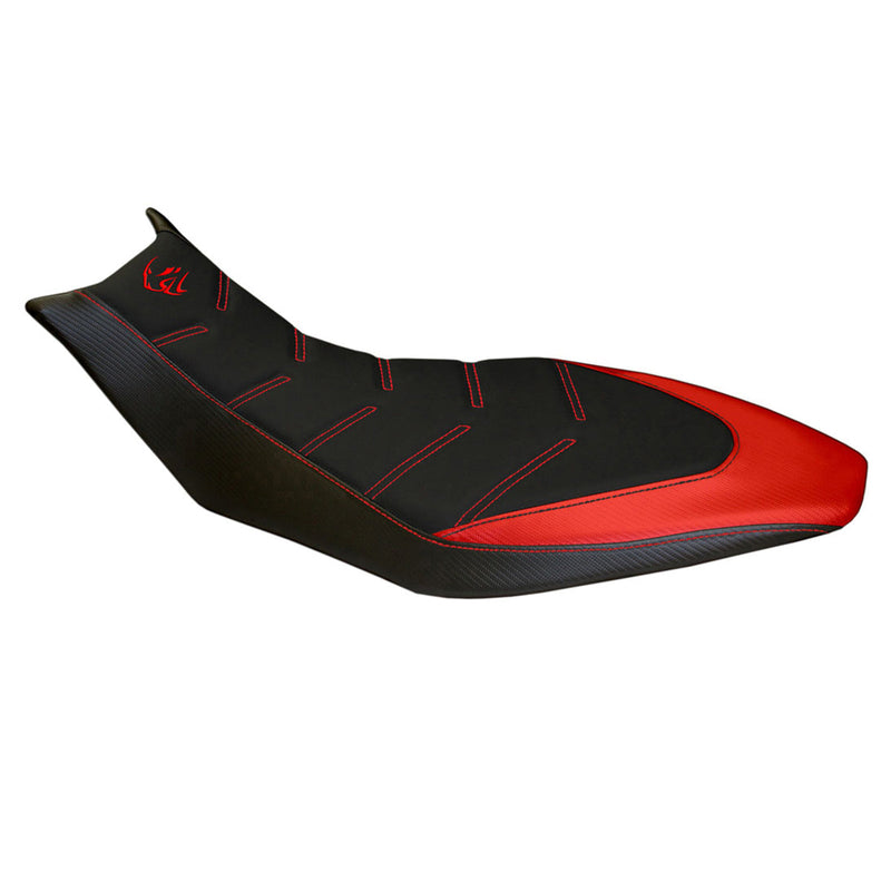 Aprilia Dorsoduro 750 900 1200 2010-2020 Seat Cover Tappezzeria Italia Comfort in Red