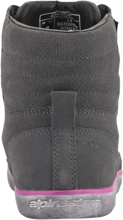 ALPINESTARS J-6 Waterproof Women's Shoes - Gray/Pink - US 10.5 2542220909511