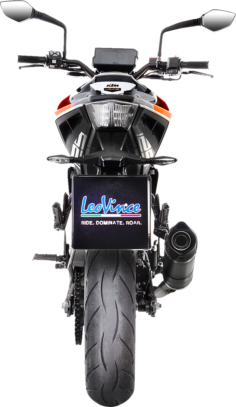 LEOVINCE LV One Evo Slip-On Muffler - Carbon Fiber 14186E