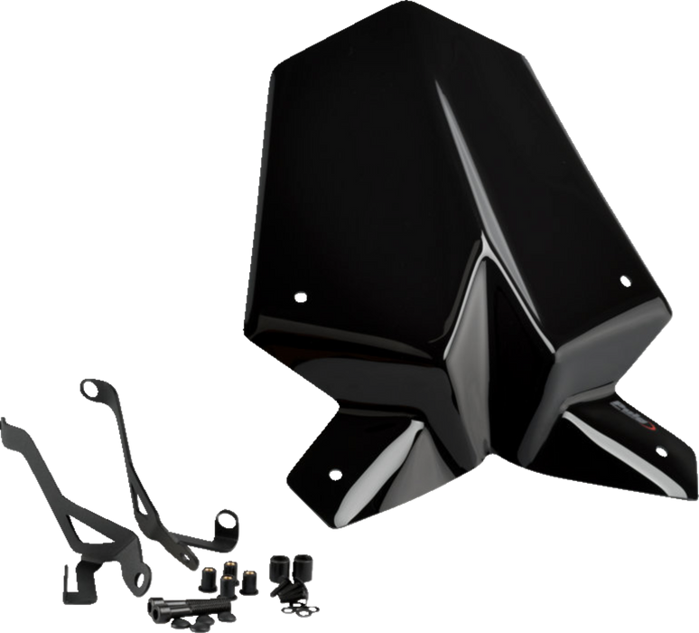 PUIG HI-TECH PARTS New Generation Windscreen - Black 20461N