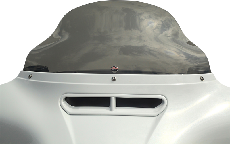 KLOCK WERKS Flare™ Windshield - 10-1/2" - Tinted - '14-'23 FLH KWW-01-0468