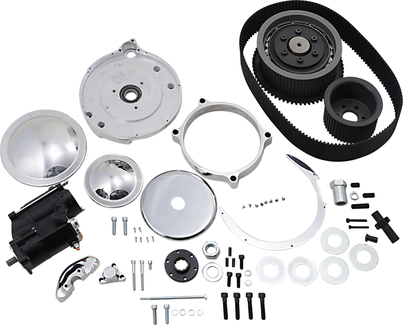 BELT DRIVES LTD. 3" Belt Drive Kit with Starter SHS-630ST