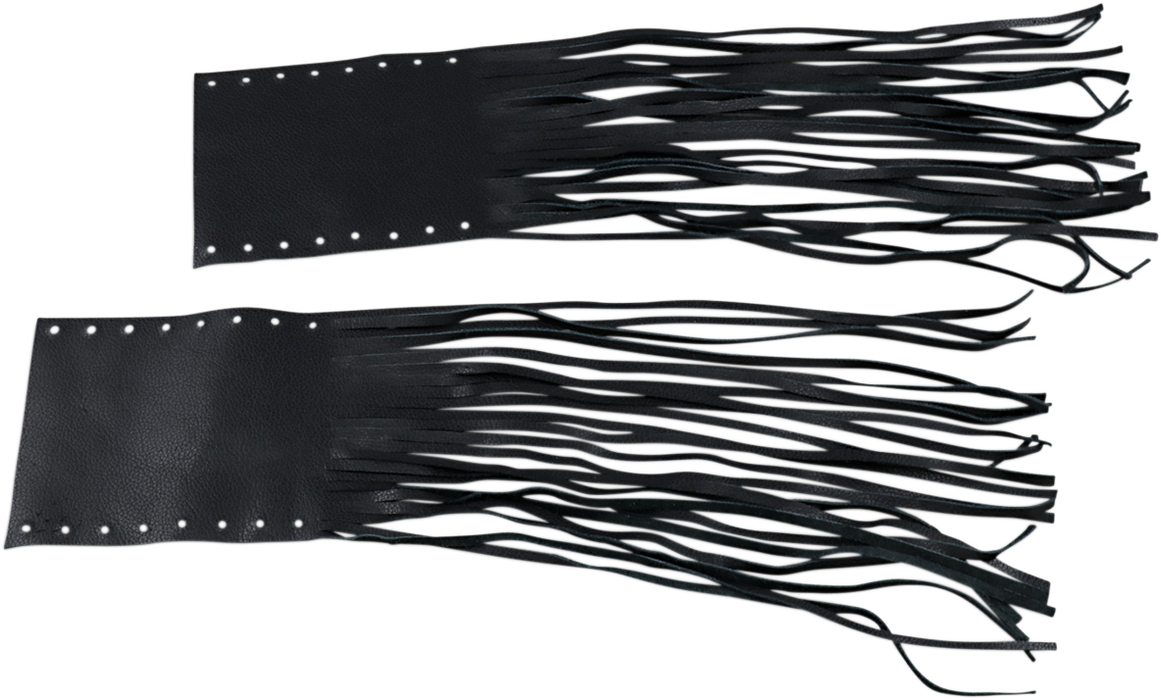 DRAG SPECIALTIES Grip Covers - Fringe - Rubber Grip DS243060