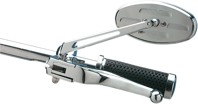 DRAG SPECIALTIES Stealth 2 Mirror - Longer Stem - Chrome 302152-BC3N-BX2