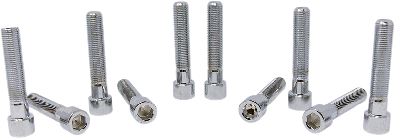 DRAG SPECIALTIES Smooth Socket Head - 3/8"-24 x 2" MPB254S