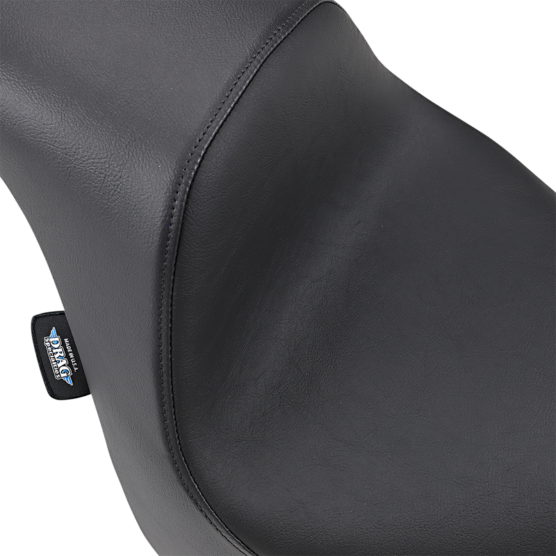 DRAG SPECIALTIES EZ-Solo Seat - Smooth - Vinyl - FXFB/S '18-'22 ACT EZ-ON STYLE 0802-1126