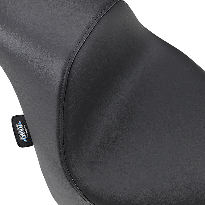 DRAG SPECIALTIES EZ-Solo Seat - Smooth - Vinyl - FXFB/S '18-'22 ACT EZ-ON STYLE 0802-1126