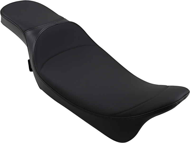 DRAG SPECIALTIES Extended Reach Predator Seat - Mild Stitched - FL '08-'22 0801-1006