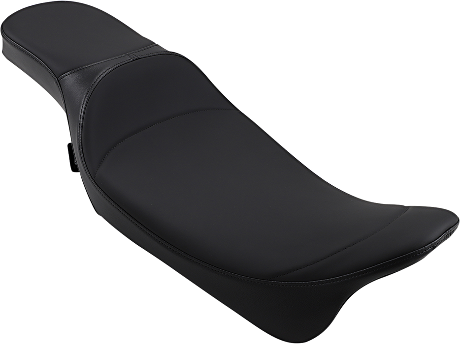 DRAG SPECIALTIES Extended Reach Predator Seat - Mild Stitched - FL '08-'22 0801-1006