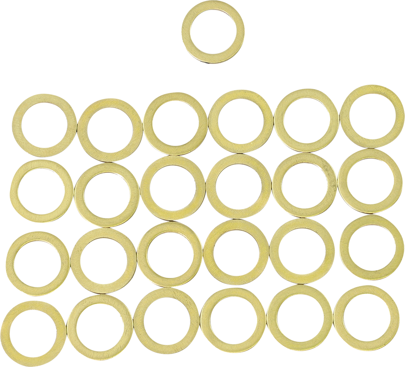MOOSE RACING Banjo Washer - Copper - 25 Pack 205-2505