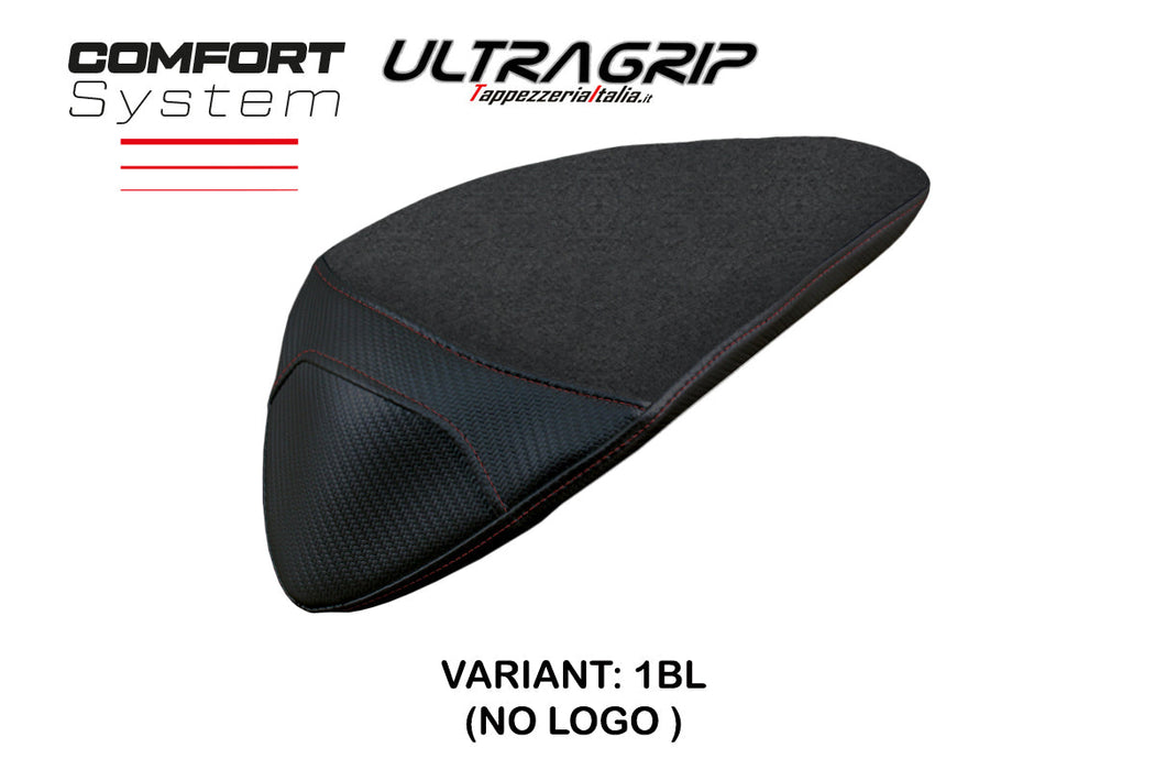 Aprilia RSV4 2009-2020 Passenger Seat Cover Tappezzeria Italia Comfort in Ultragrip Black