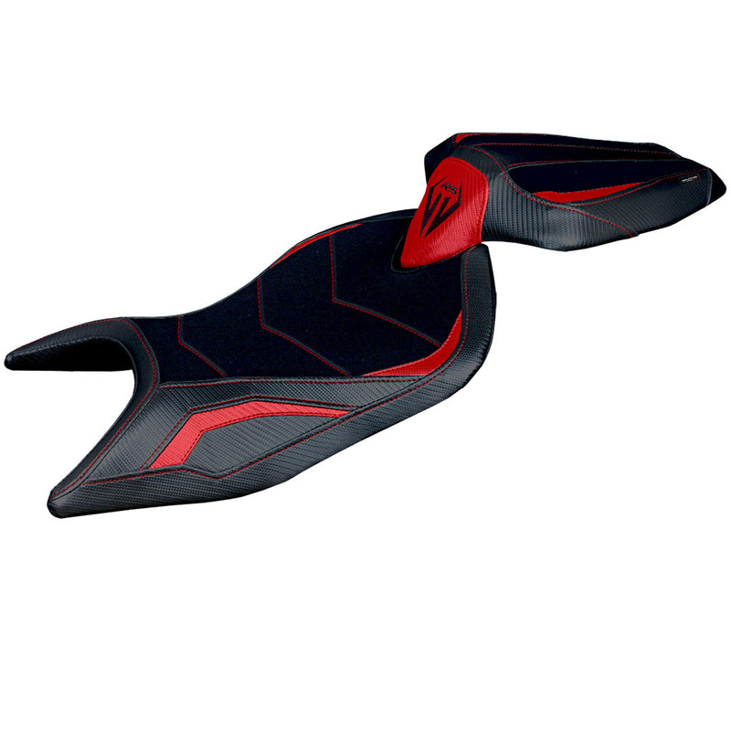 Aprilia RS 660 2021-2024 Seat Cover Tappezzeria Italia Comfort in Red and Black