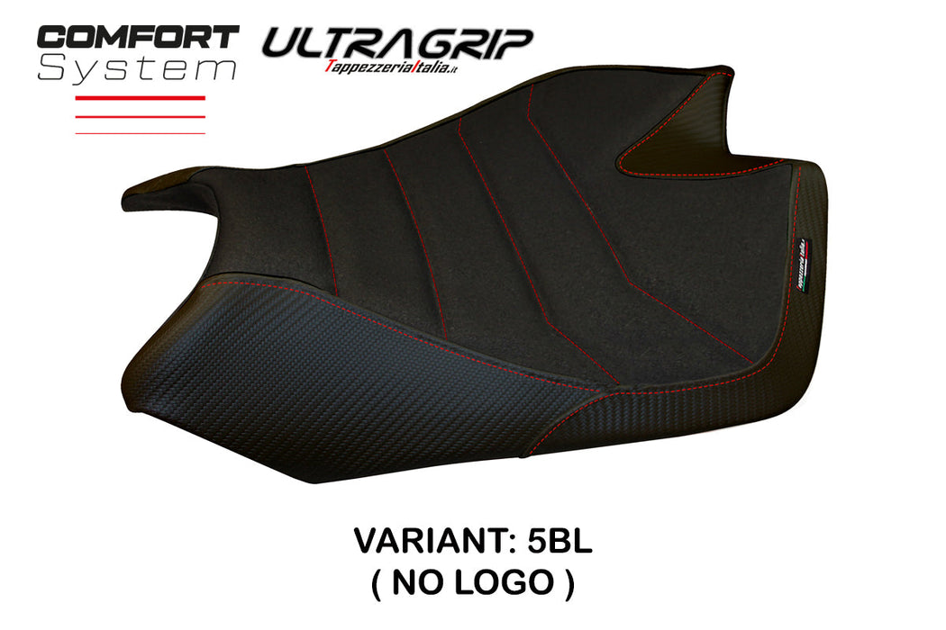 Aprilia RSV4 2009-2020 Seat Cover Tappezzeria Italia Comfort Ultragrip in Black
