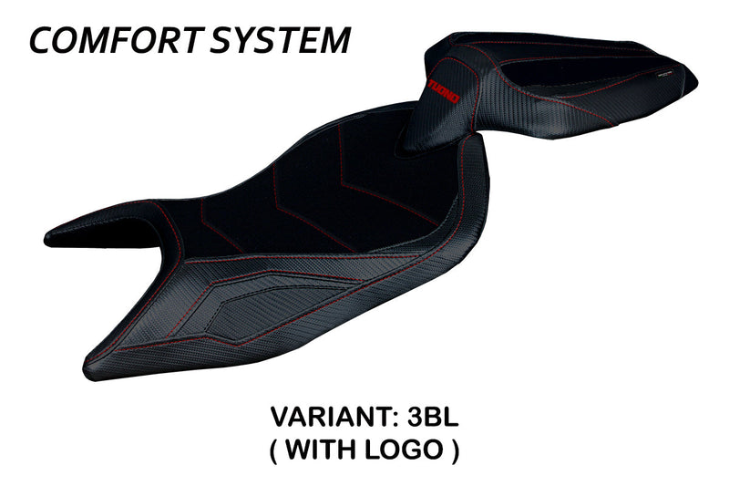 Aprilia Tuono 660 2021-2024 Seat Cover Tappezzeria Italia Comfort in Black