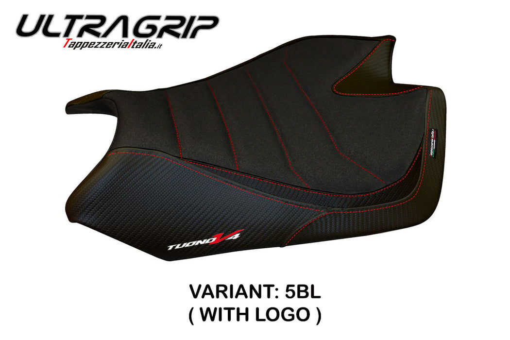 Aprilia Tuono V4 2011-2020 Seat Cover Tappezzeria Italia Ultragrip in Black