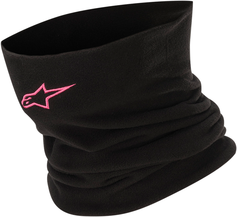 ALPINESTARS Neck Warmer - Black/Pink 4758614-1039