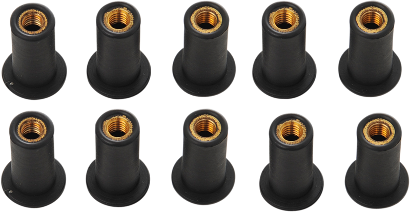 DRAG SPECIALTIES Nuts - Well - #10-32 - 10-Pack OEM# S/B 5207 62308