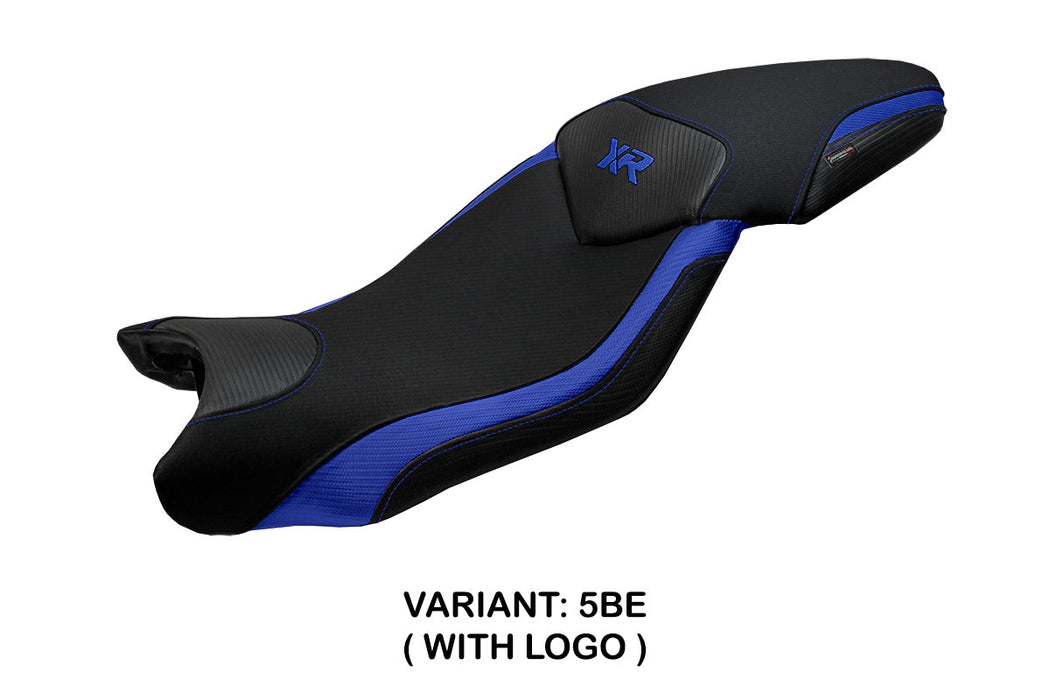 BMW S1000XR 2015-2019 Seat Cover Tappezzeria Italia in Blue and Black