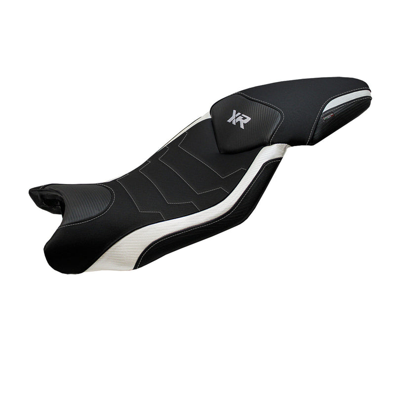BMW S1000XR 2015-2019 Seat Cover Tappezzeria Italia Comfort in White and Black
