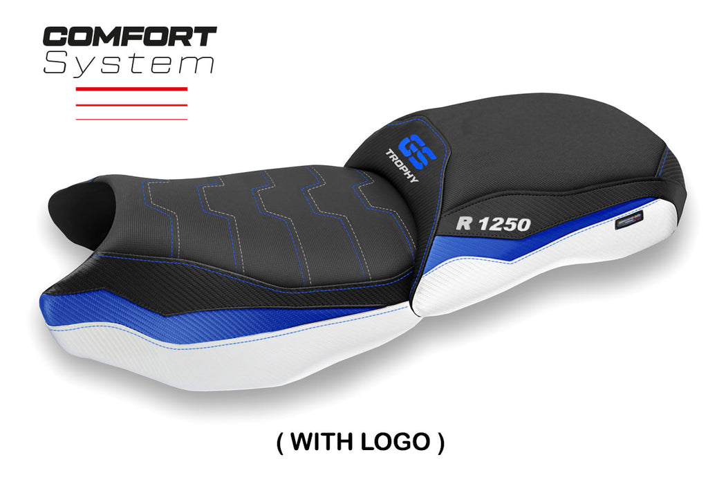 BMW R1250GS 2019-2023 Seat Cover Tappezzeria Italia Comfort in Blue Trophy