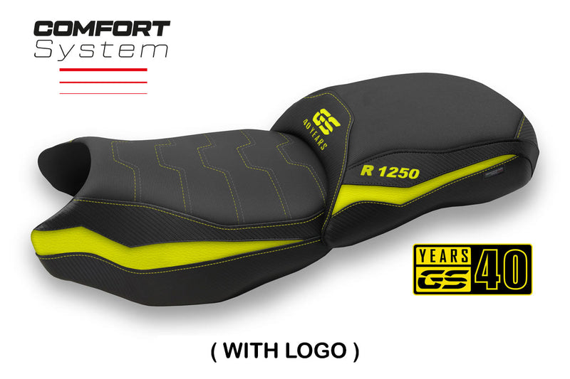 BMW R1250GS 2019-2023 Seat Cover Tappezzeria Italia Comfort in Yellow 40th
