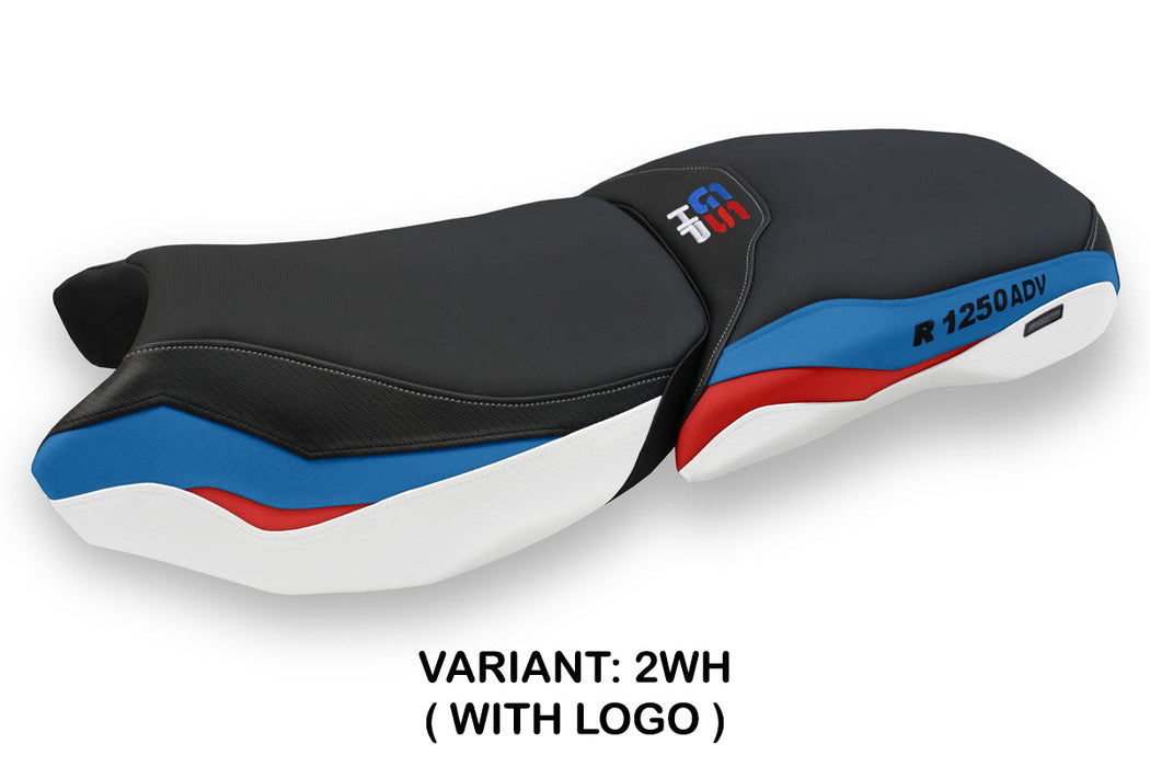 BMW R1250GS Adventure 2019-2024 Seat Cover Tappezzeria Italia in White HP SE