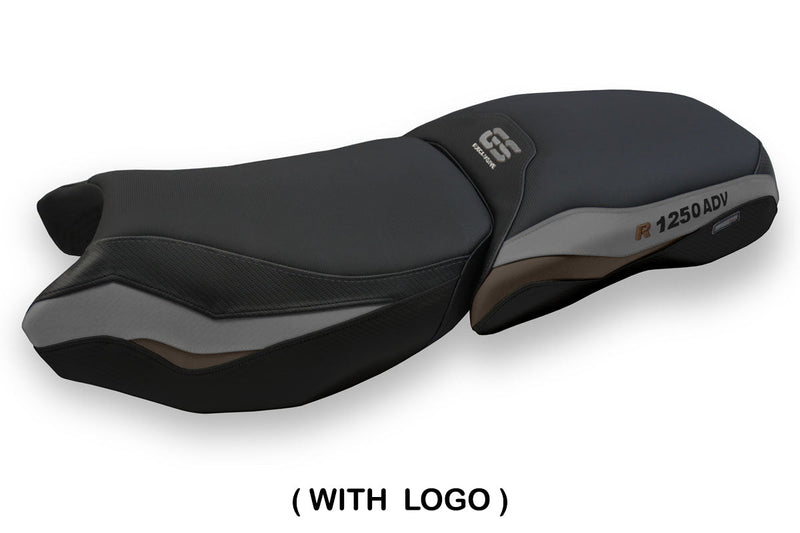 BMW R1250GS Adventure 2019-2024 Seat Cover Tappezzeria Italia in Grey Exclusive SE