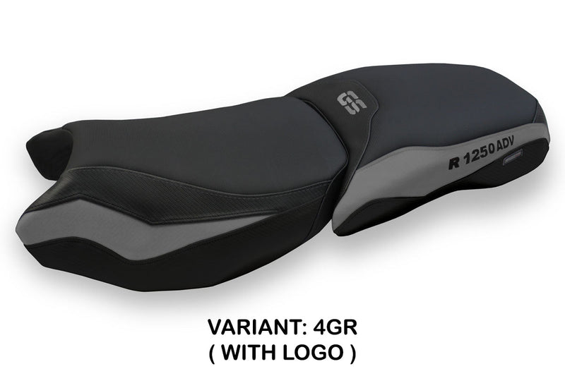 BMW R1250GS Adventure 2019-2024 Seat Cover Tappezzeria Italia in Grey and Black