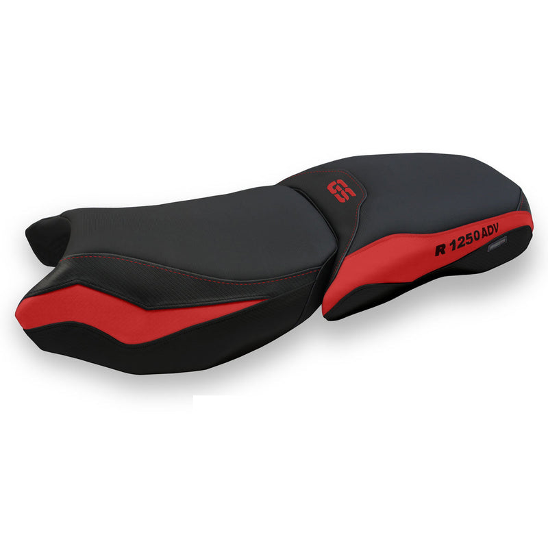 BMW R1250GS Adventure 2019-2024 Seat Cover Tappezzeria Italia in Red and Black