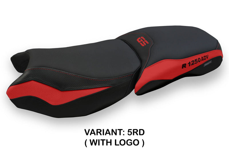 BMW R1250GS Adventure 2019-2024 Seat Cover Tappezzeria Italia in Red and Black