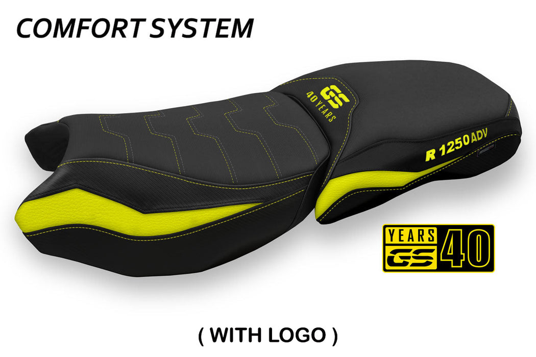 BMW R1250GS Adventure 2019-2024 Seat Cover Tappezzeria Italia Comfort in Yellow 40th