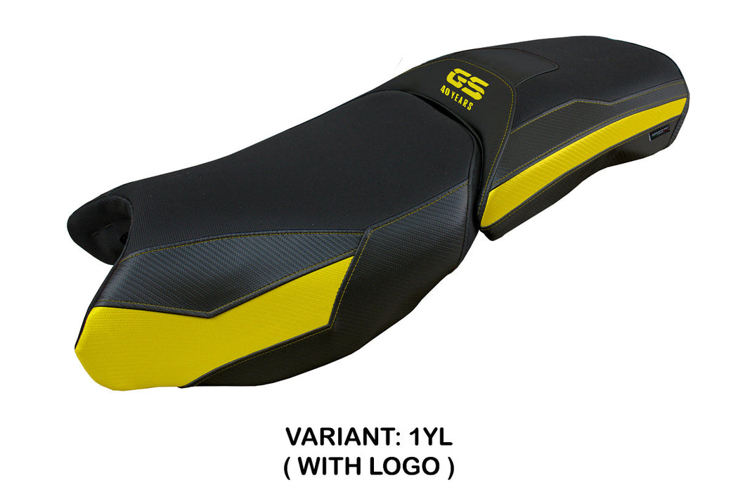 BMW R1250GS Adventure 2019-2024 Seat Cover Tappezzeria Italia in Yellow and Black