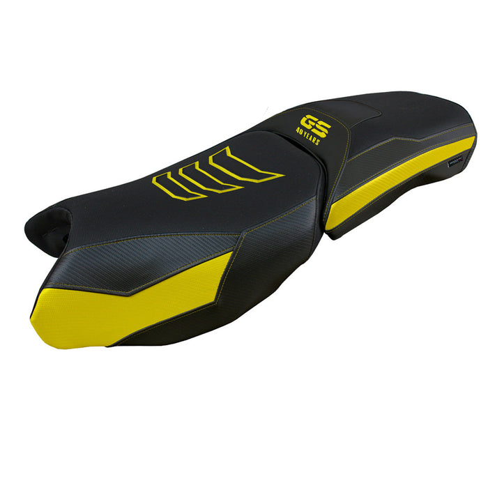 BMW R1250GS Adventure 2019-2024 Seat Cover Tappezzeria Italia Comfort in Yellow and Black