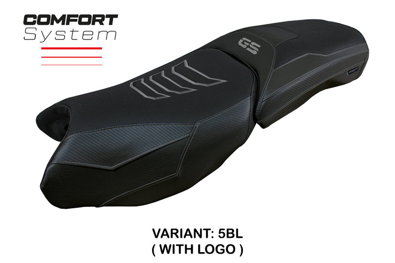 BMW R1250GS Adventure 2019-2024 Seat Cover Tappezzeria Italia Comfort in Black