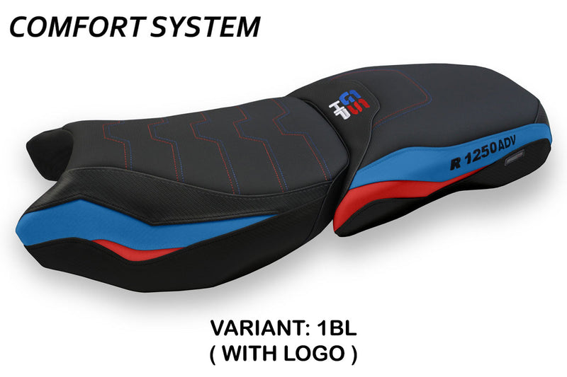 BMW R1250GS Adventure 2019-2024 Seat Cover Tappezzeria Italia Comfort in Black HP SE