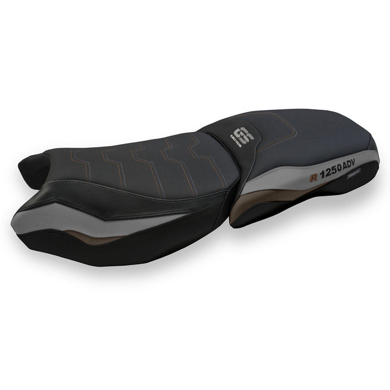BMW R1250GS Adventure 2019-2024 Seat Cover Tappezzeria Italia Comfort in Grey Exclusive
