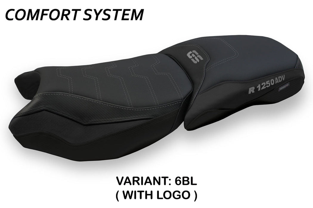 BMW R1250GS Adventure 2019-2024 Seat Cover Tappezzeria Italia Comfort in Black