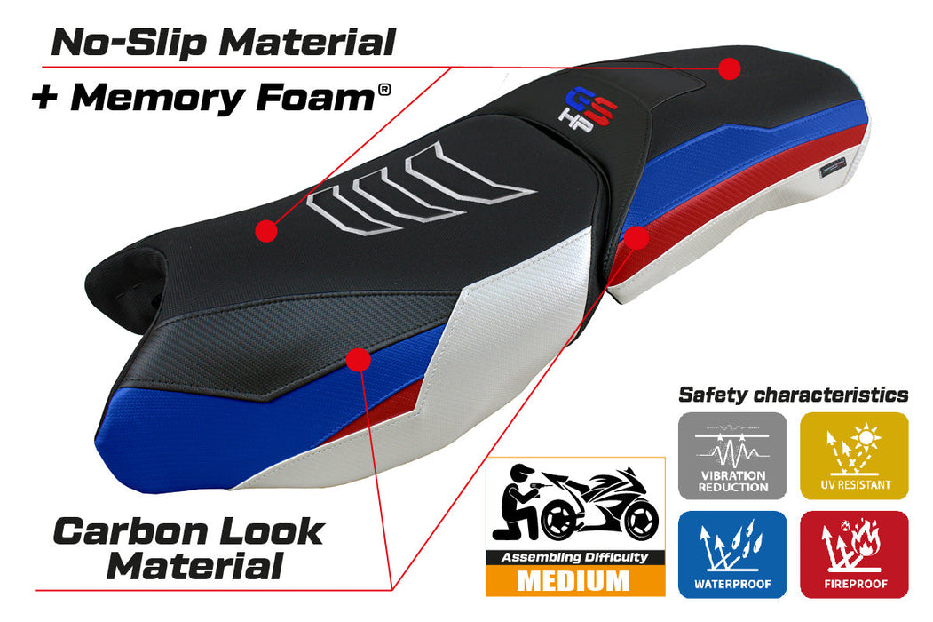 BMW R1250GS Adventure 2019-2024 Seat Cover Tappezzeria Italia Comfort in SE HP