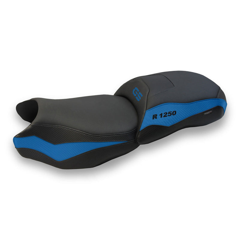 BMW R1250GS 2019-2023 Seat Cover Tappezzeria Italia in Blue and Black