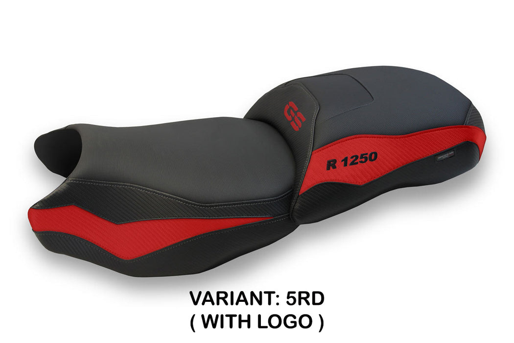 BMW R1250GS 2019-2023 Seat Cover Tappezzeria Italia in Red and Black